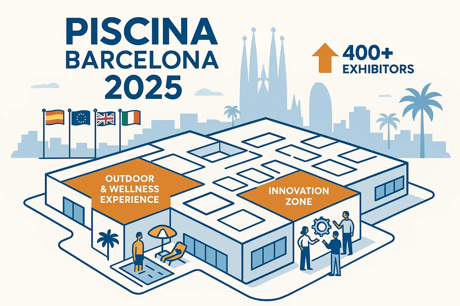 Piscina Barcelona 2025 fuarı: havuz ve wellness sektörünün uluslararası buluşması