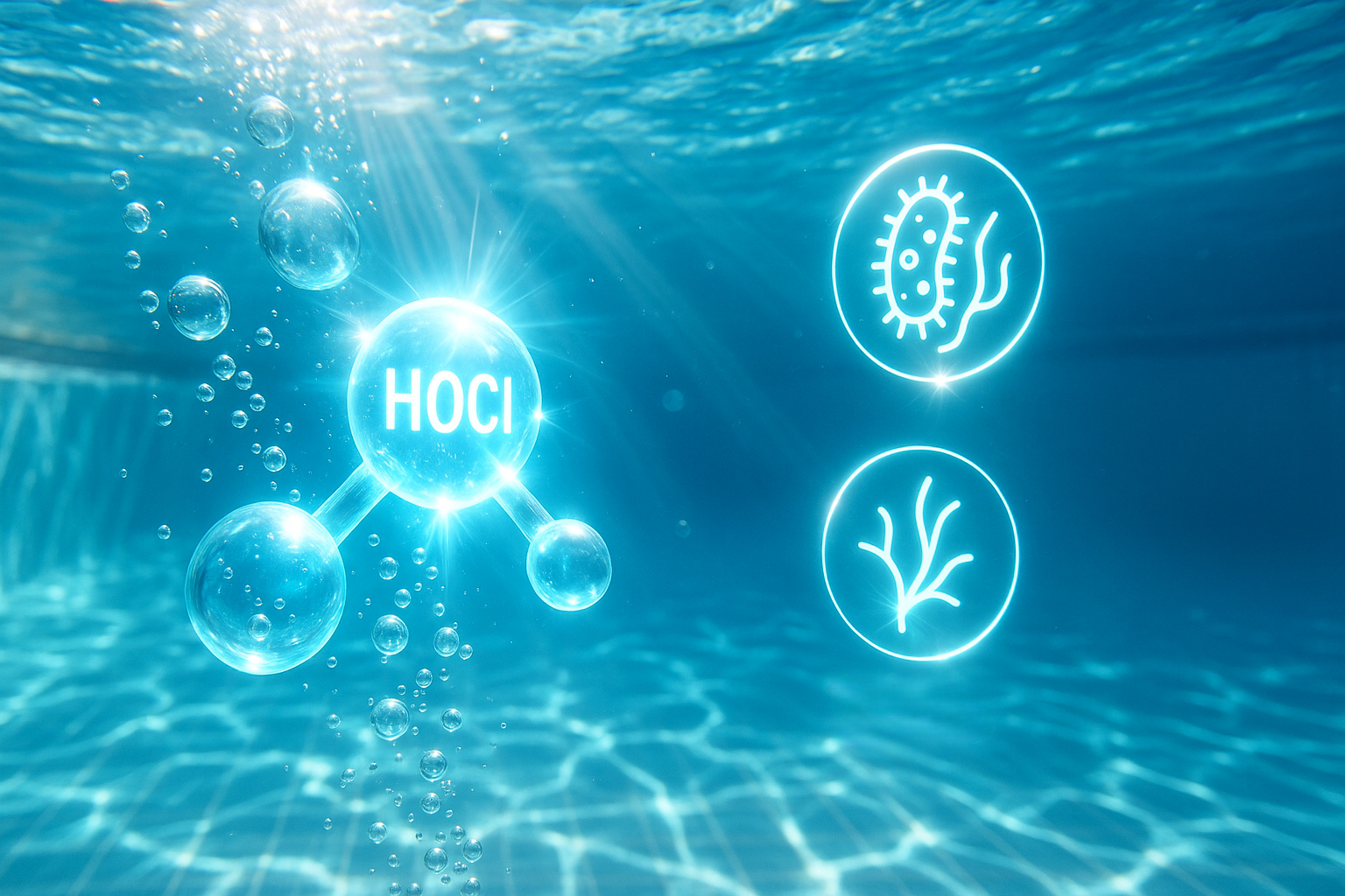 Havuz Suyunda Hipokloröz Asit (HOCl) Molekülü ve Dezenfeksiyon Etkisi
